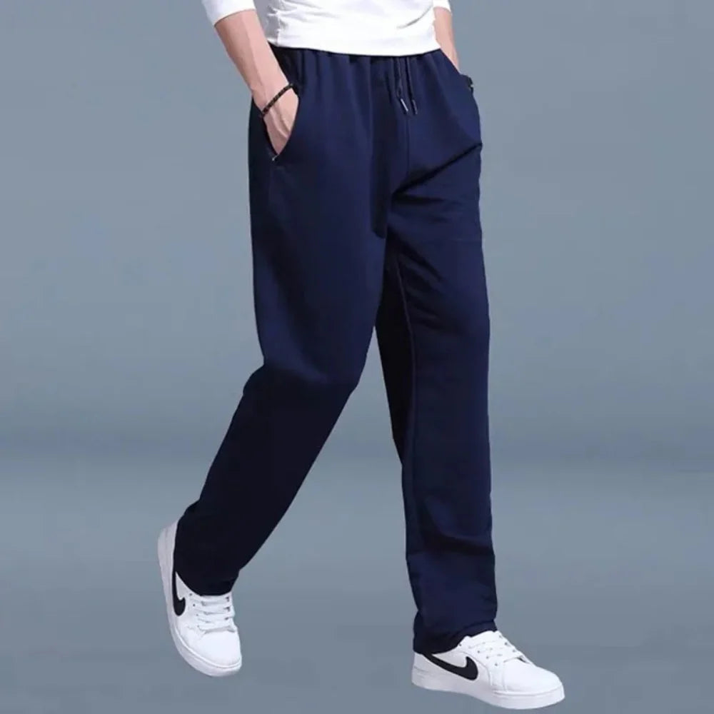 Elegantes pantalones de chándal para hombre